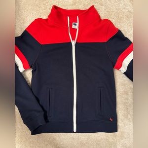 Janie and Jack Boys zip sweater jacket. Size 10-12